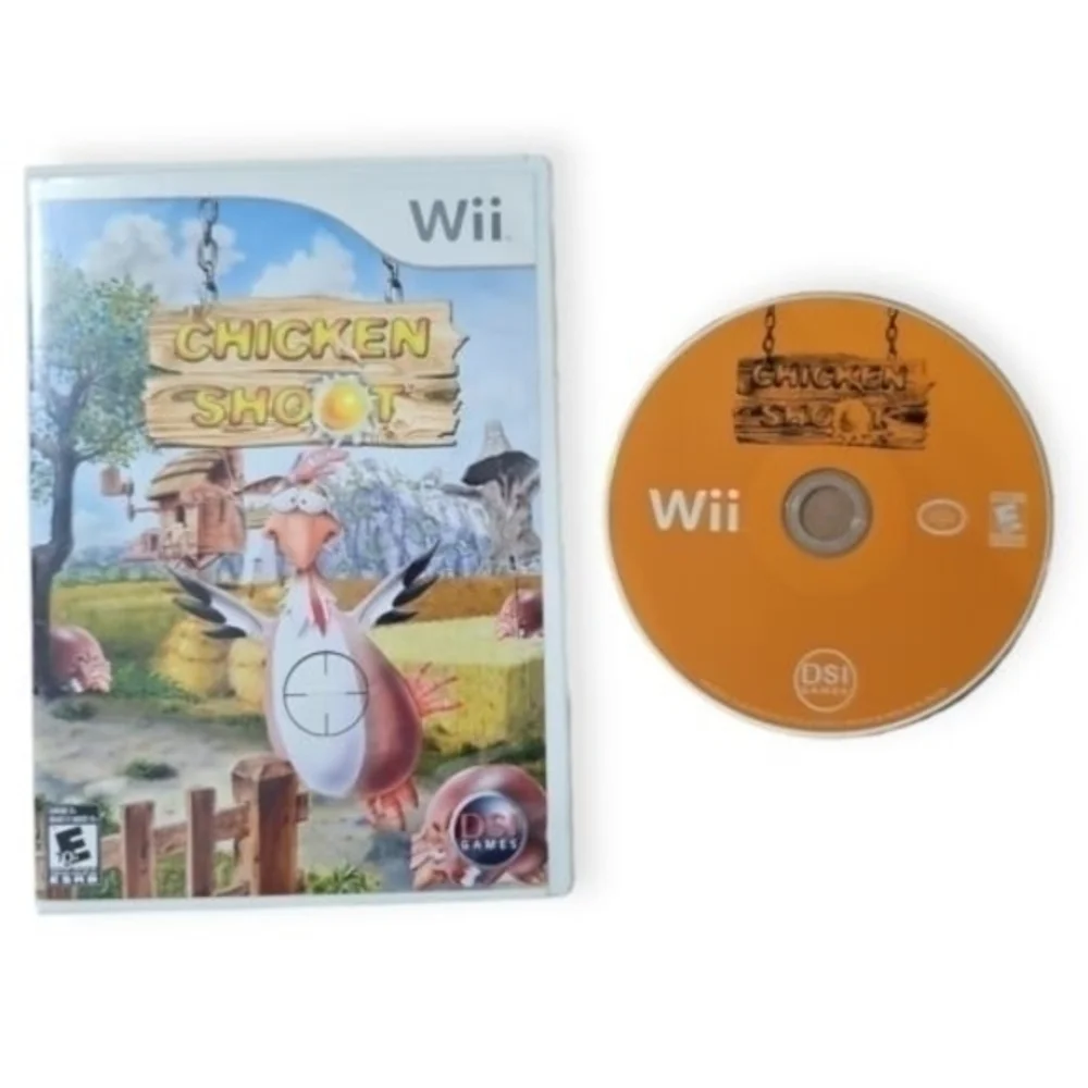 Chicken Shoot (Nintendo Wii, 2007) - EUC - Tested‎ & Works!
